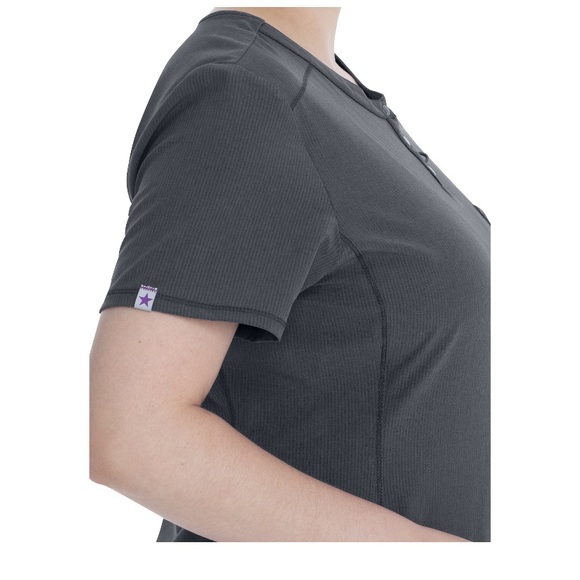 S or XS NWT Scrubstar Women's Supreme Stretch
Antimicrobial Heather V-Neck
Scrub - Picture 8 of 10